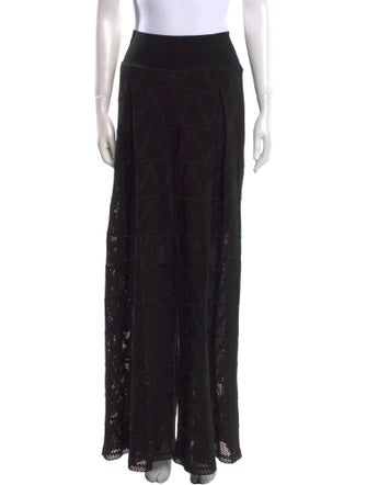 Pepa Pombo Lace Wide Leg Pants