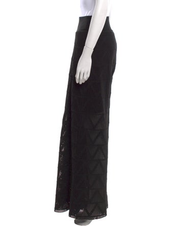 Pepa Pombo Lace Wide Leg Pants