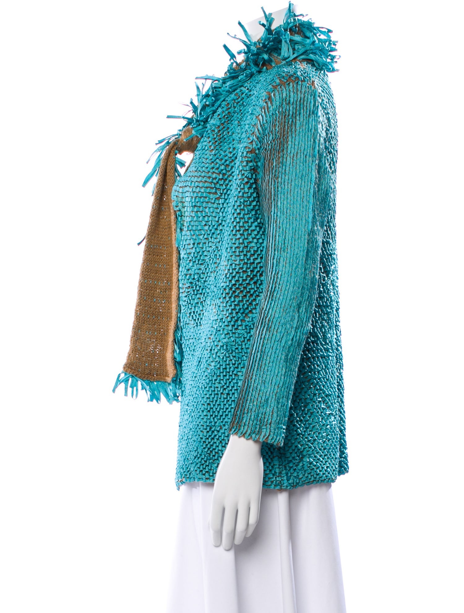 Pepa Pombo Printed Faux Fur Jacket