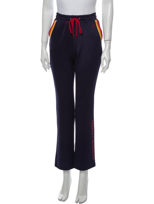 Perfect Moment Striped Sweatpants Blue