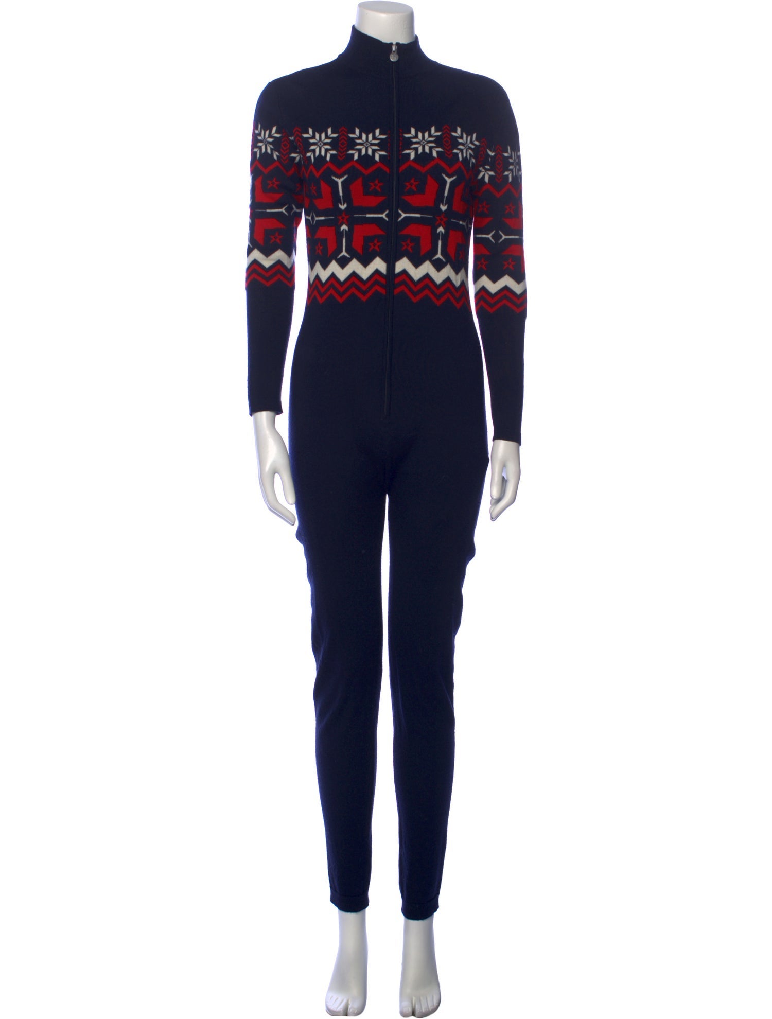 Perfect Moment Merino Wool Graphic Print Jumpsuit