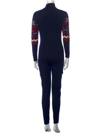 Perfect Moment Merino Wool Graphic Print Jumpsuit