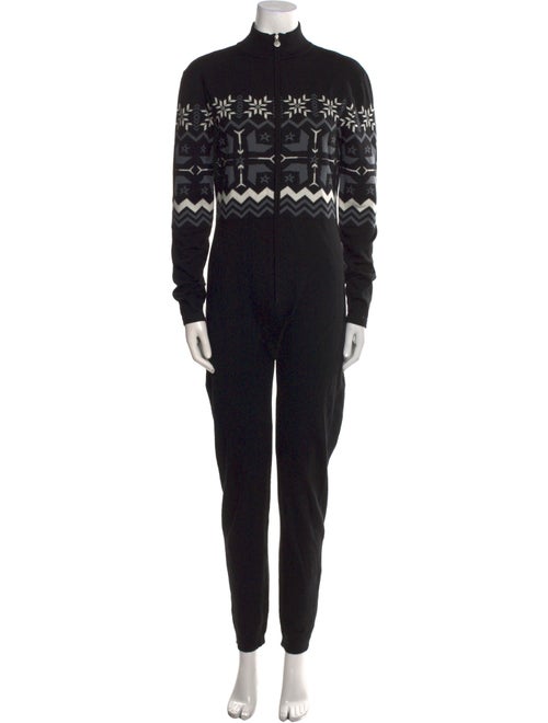 Perfect Moment Merino Wool Printed Jumpsuit