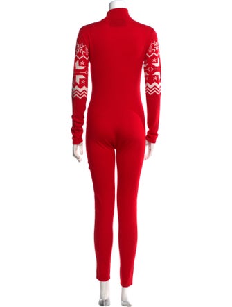 Perfect Moment Merino Wool Mock Neck Jumpsuit