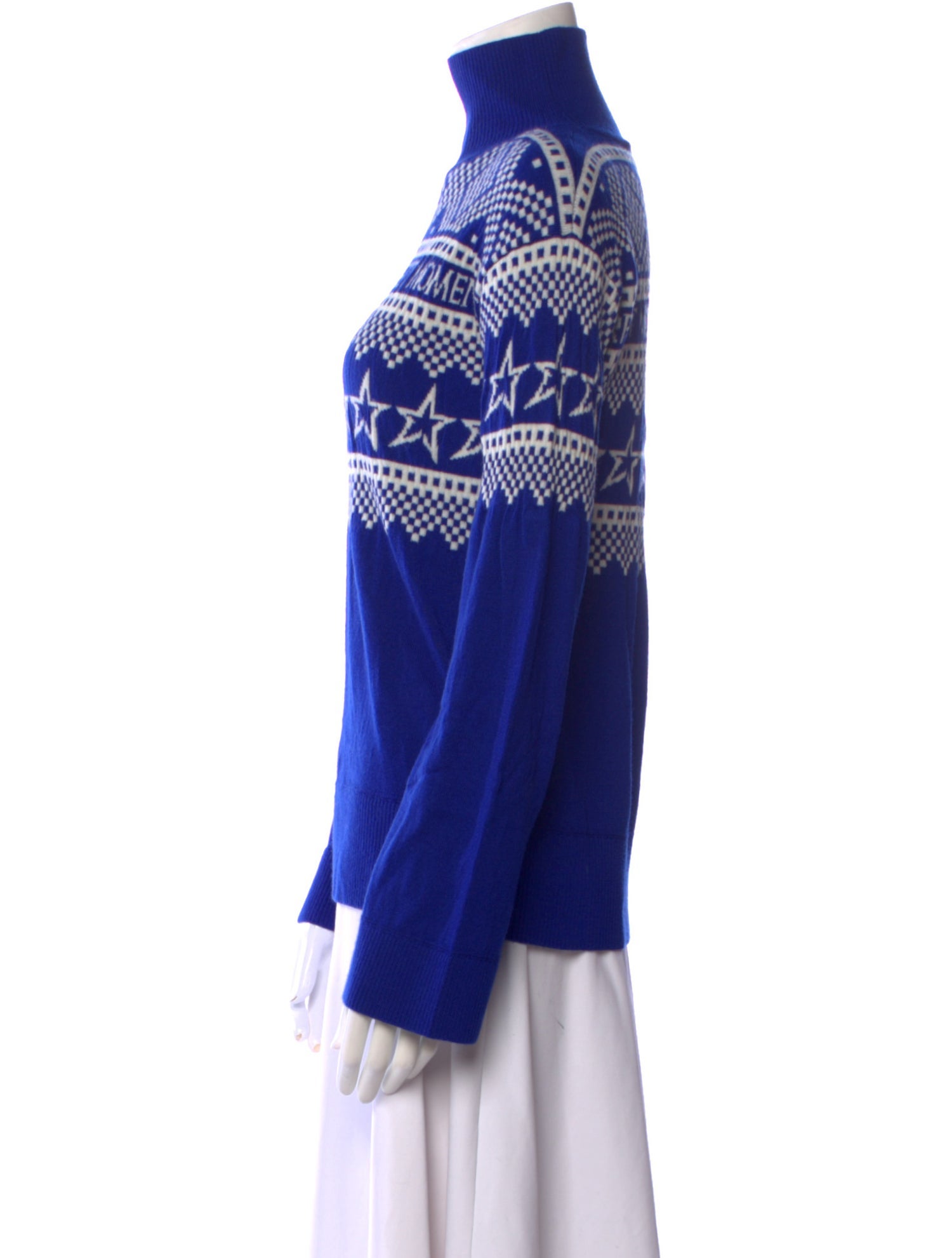 Perfect Moment Merino Wool Printed Sweater