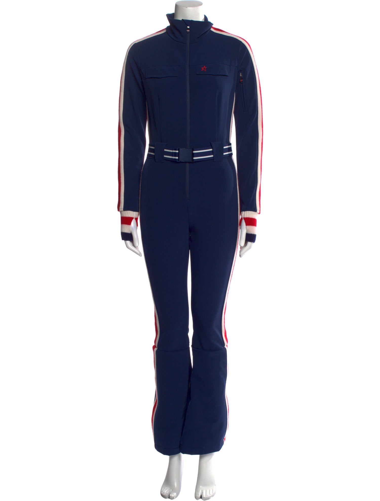 Perfect Moment Nylon Turtleneck Jumpsuit