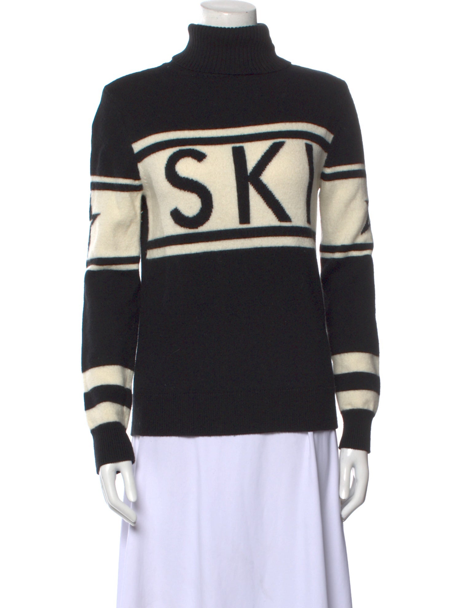 Perfect Moment Merino Wool Graphic Print Sweater