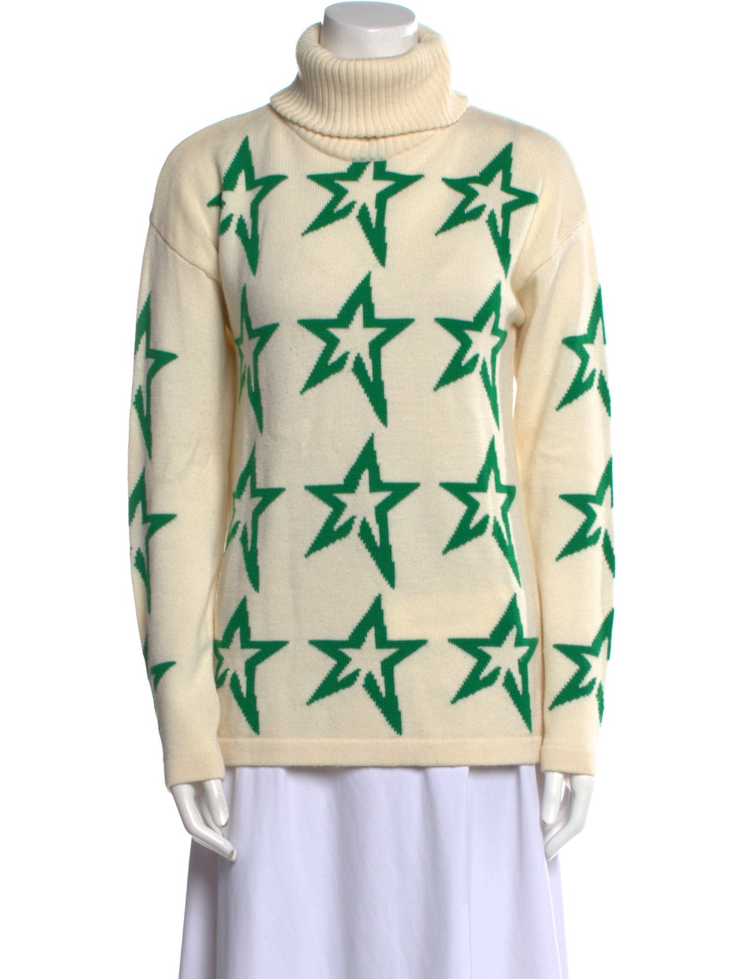 Perfect Moment Merino Wool Printed Sweater