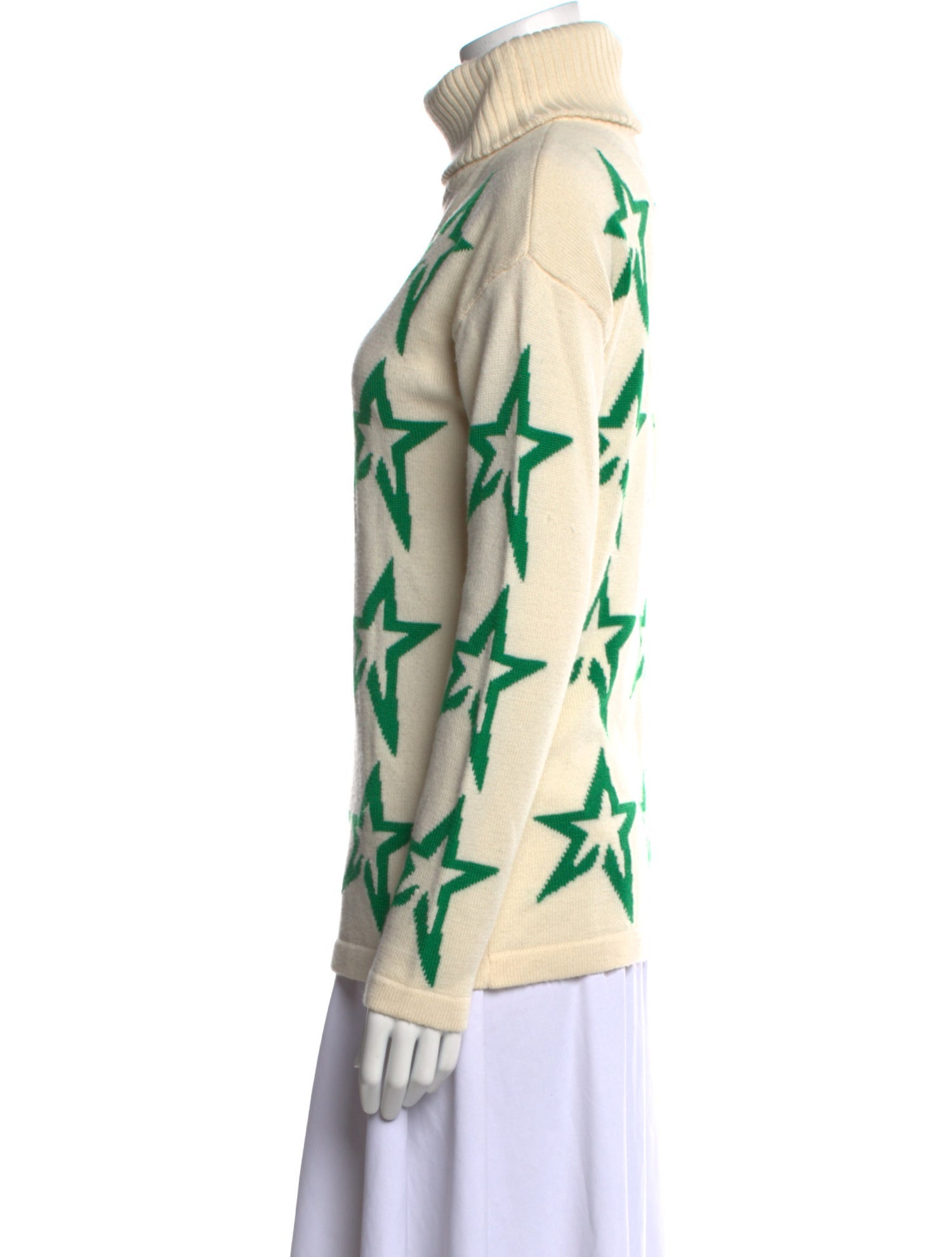 Perfect Moment Merino Wool Printed Sweater