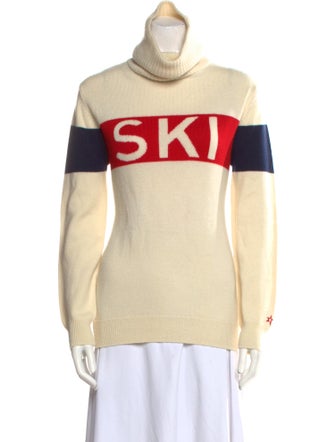 Perfect Moment Merino Wool Graphic Print Sweater