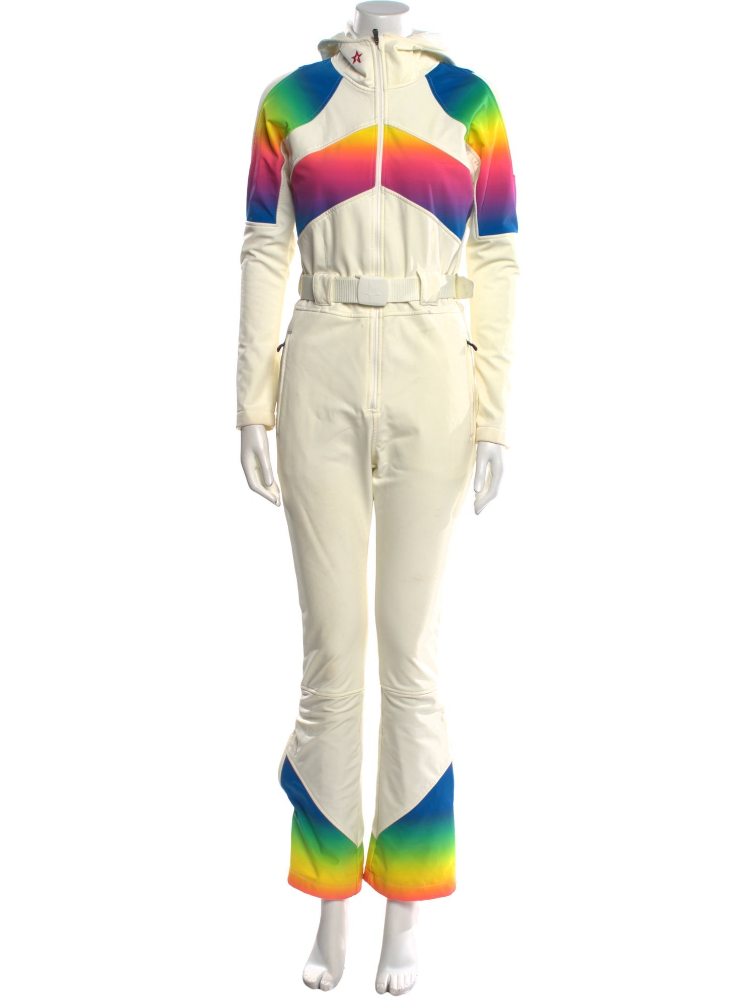 Perfect Moment Nylon Colorblock Pattern Jumpsuit