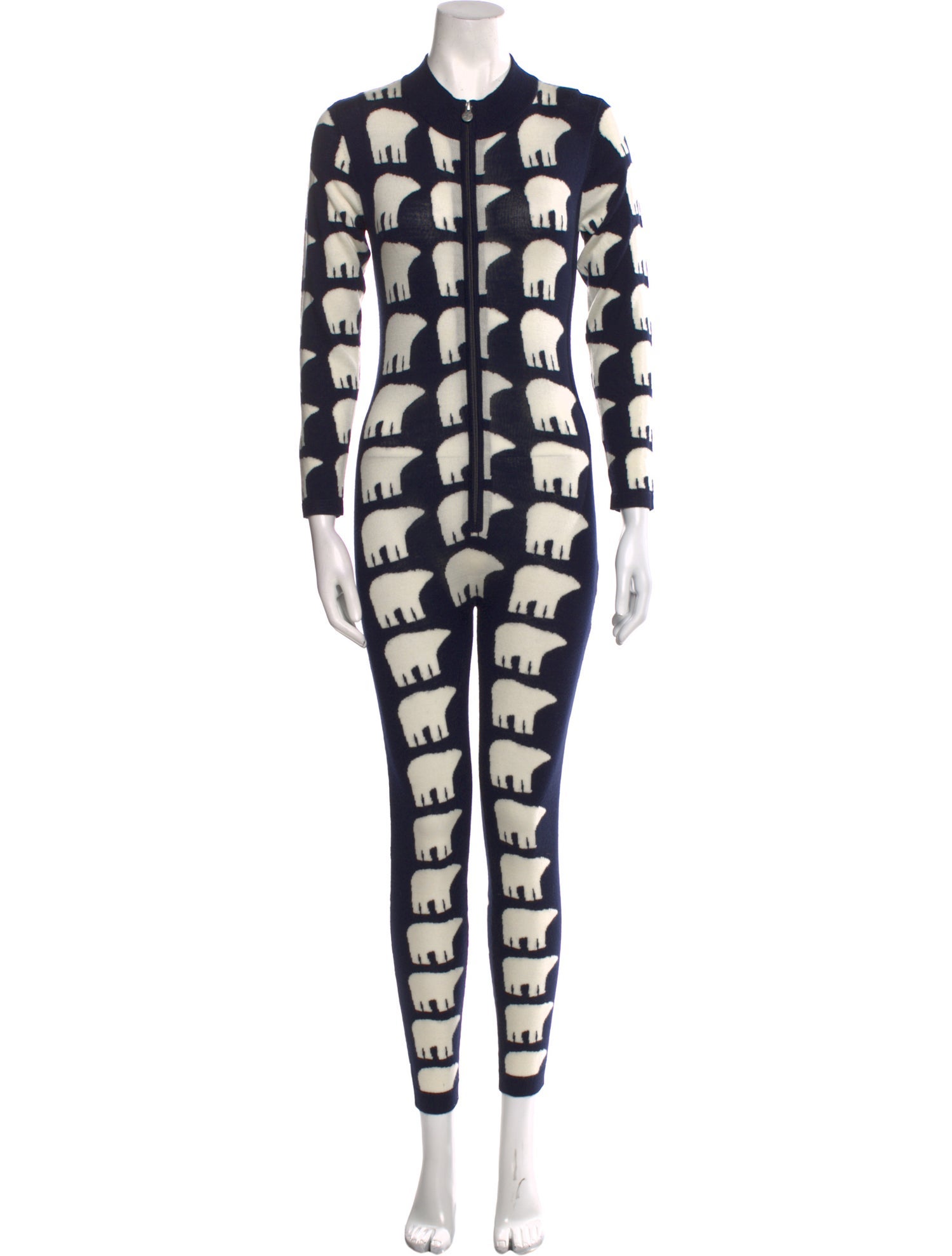 Perfect Moment Merino Wool Printed Jumpsuit