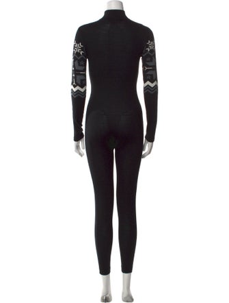 Perfect Moment Merino Wool Mock Neck Jumpsuit