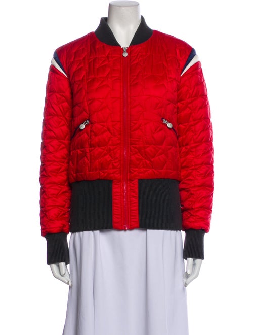 Perfect Moment Colorblock Pattern Down Jacket