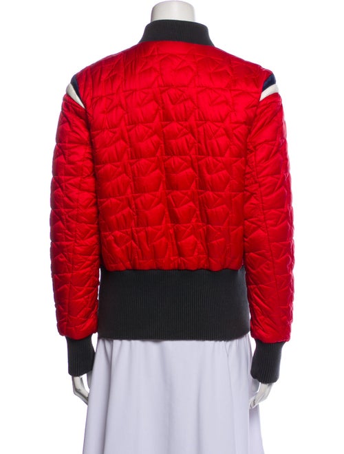 Perfect Moment Colorblock Pattern Down Jacket