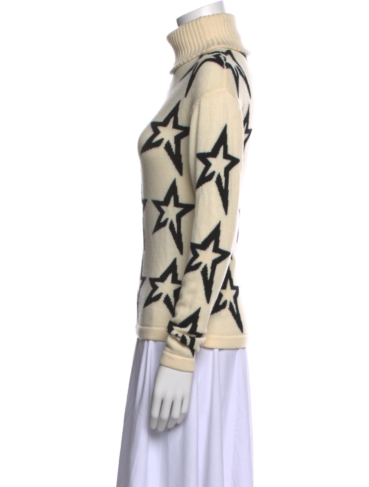 Perfect Moment Merino Wool Printed Sweater