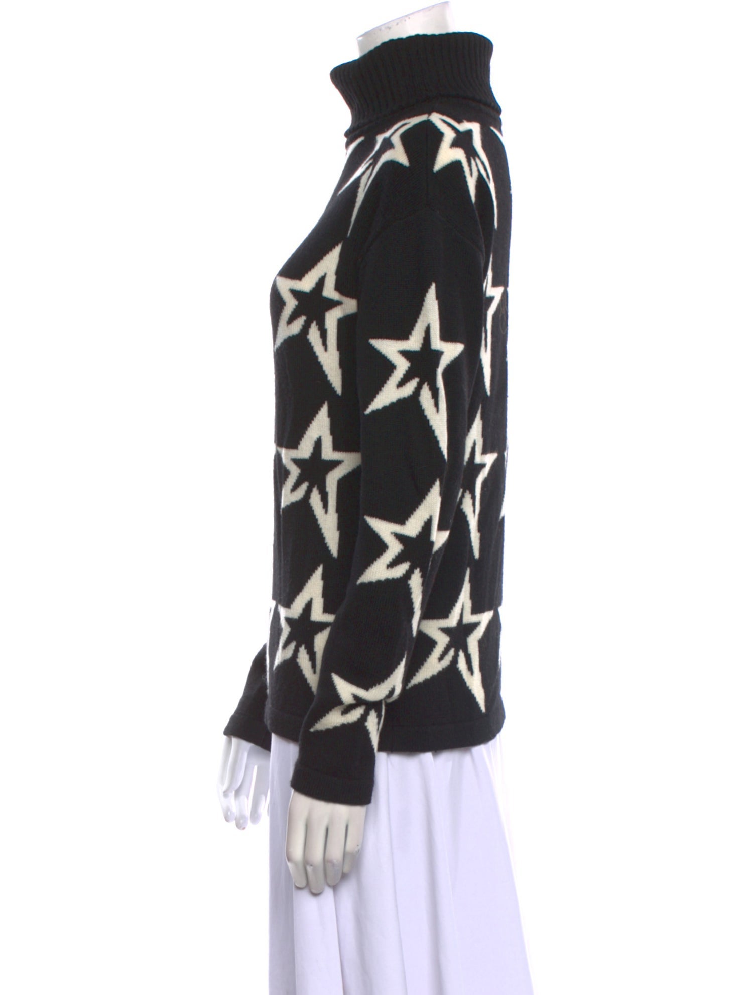 Perfect Moment Merino Wool Printed Sweater