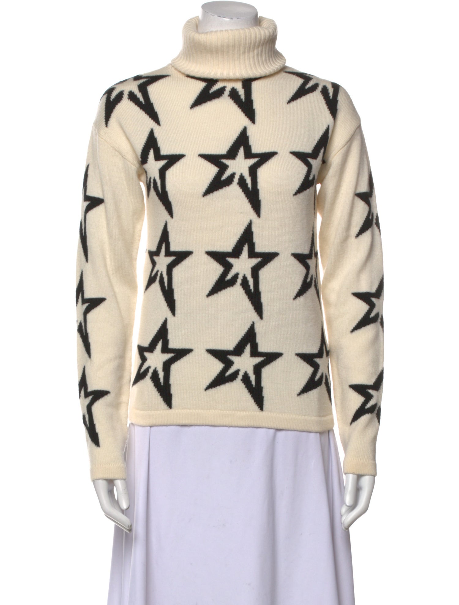 Perfect Moment Merino Wool Printed Sweater