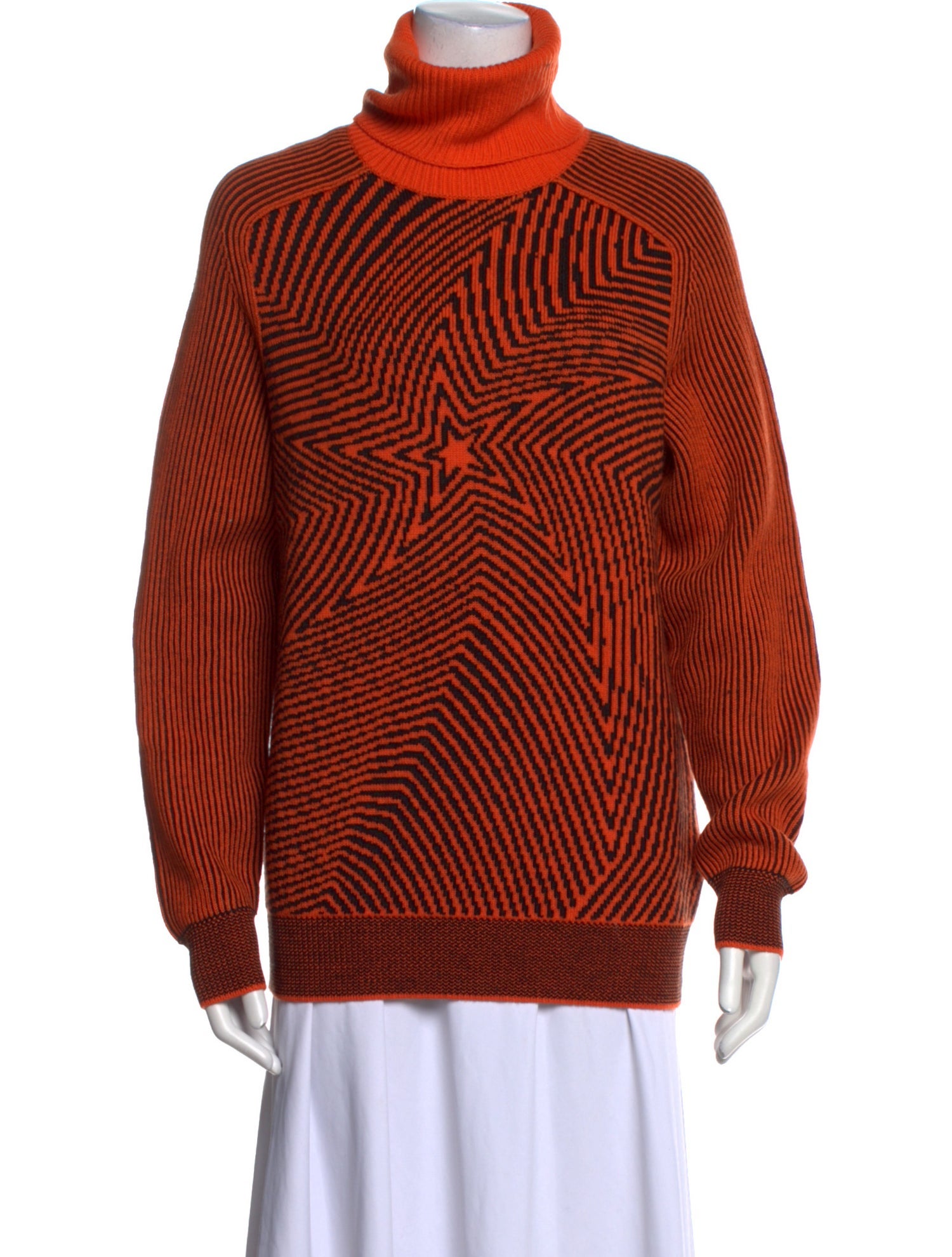 Perfect Moment Merino Wool Striped Sweater