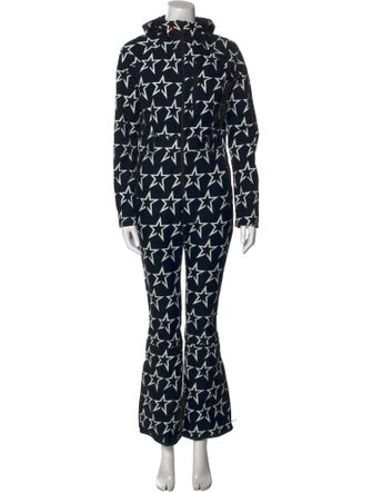 Perfect Moment Printed Mock Neck Jumpsuit