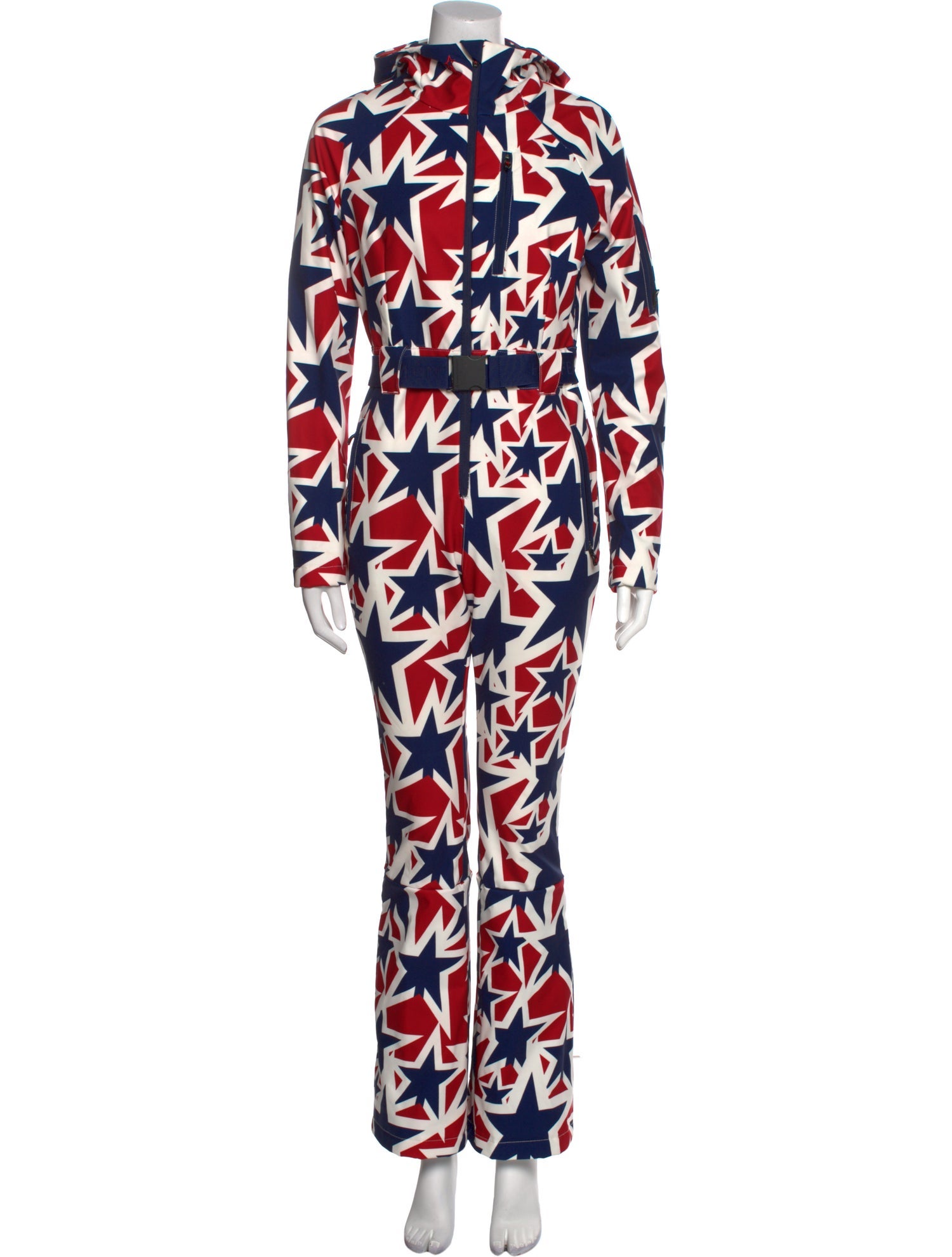 Perfect Moment Printed Turtleneck Jumpsuit