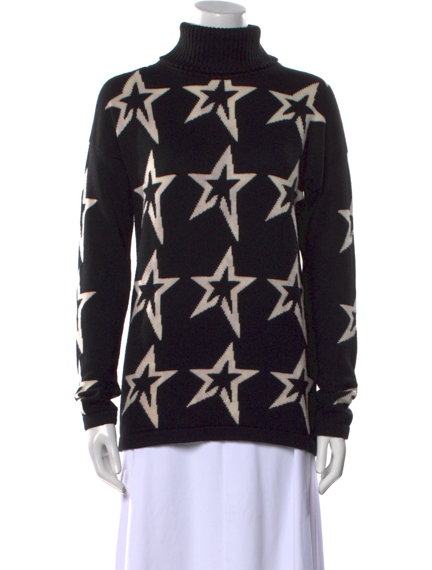 Perfect Moment Merino Wool Printed Sweater