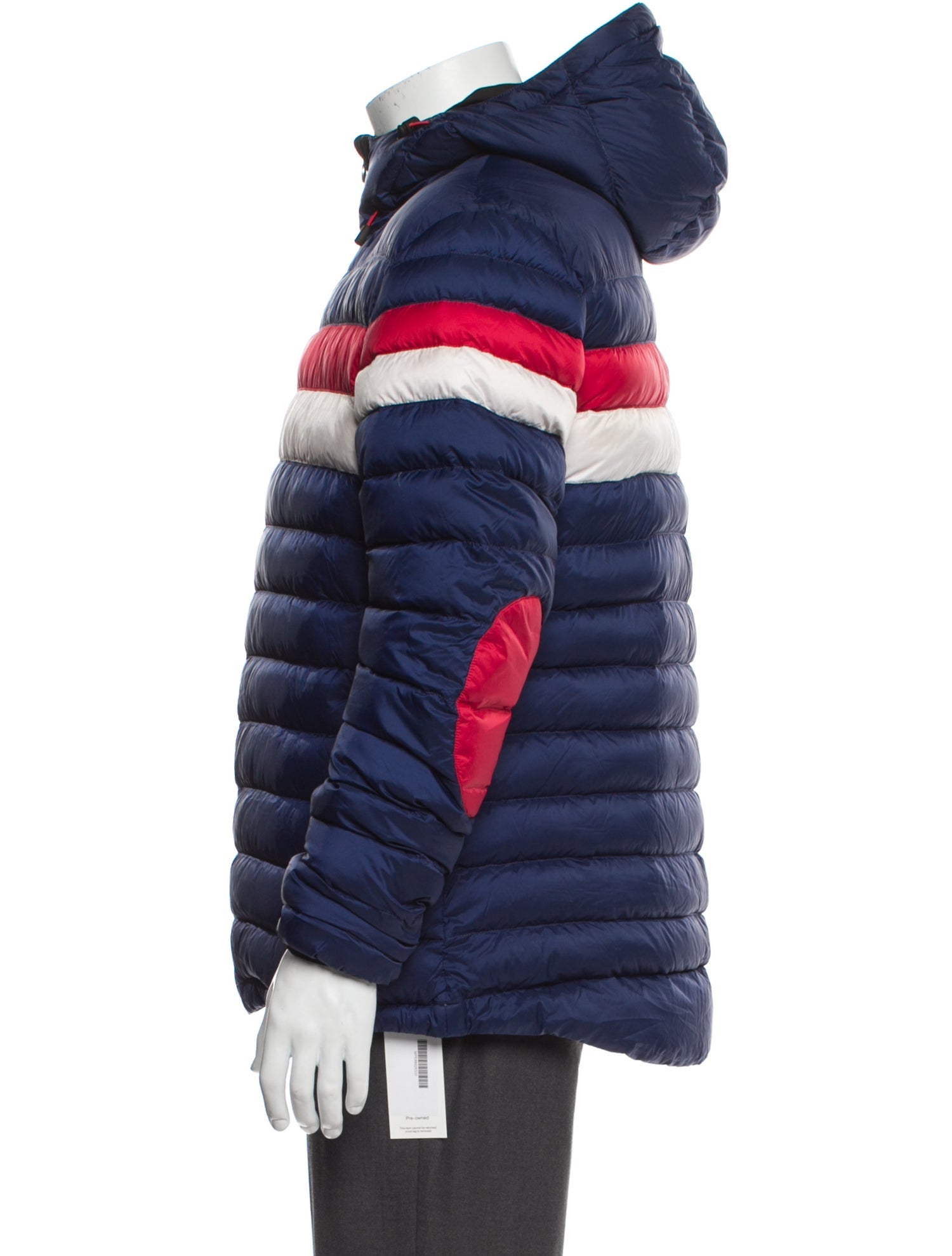 Perfect Moment Striped Puffer Coat