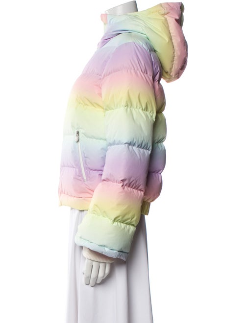Perfect Moment Colorblock Pattern Down Jacket