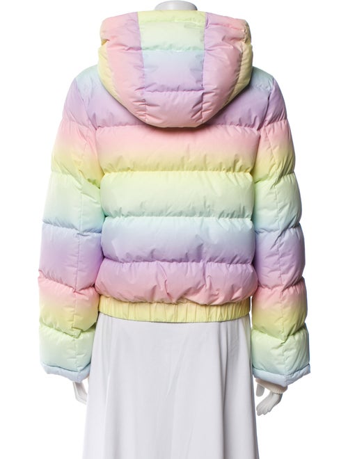 Perfect Moment Colorblock Pattern Down Jacket