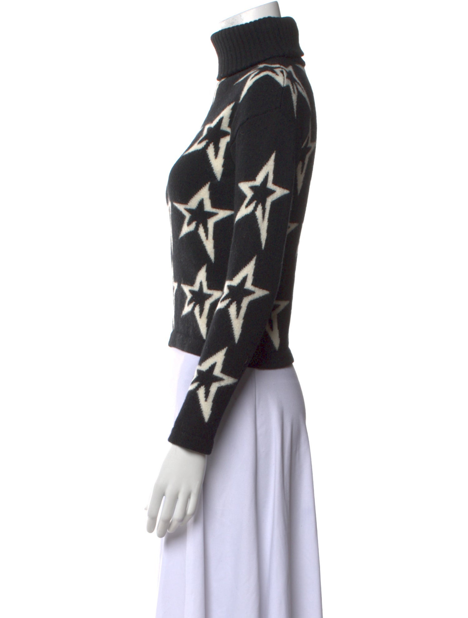 Perfect Moment Merino Wool Printed Sweater