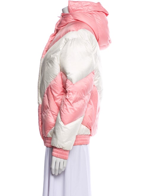 Perfect Moment Colorblock Pattern Down Jacket