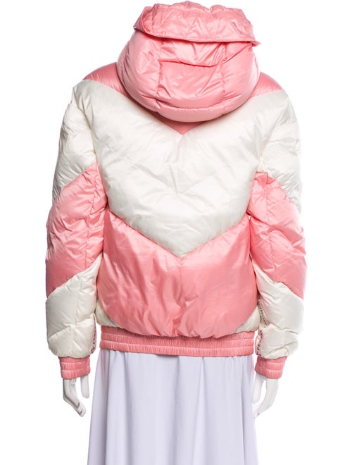 Perfect Moment Colorblock Pattern Down Jacket