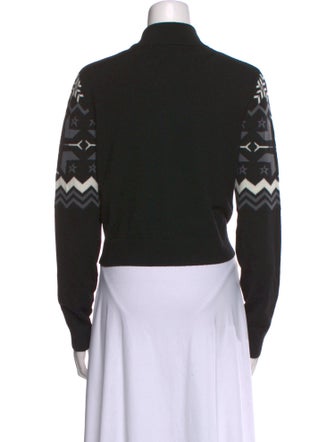Perfect Moment Merino Wool Printed Sweater