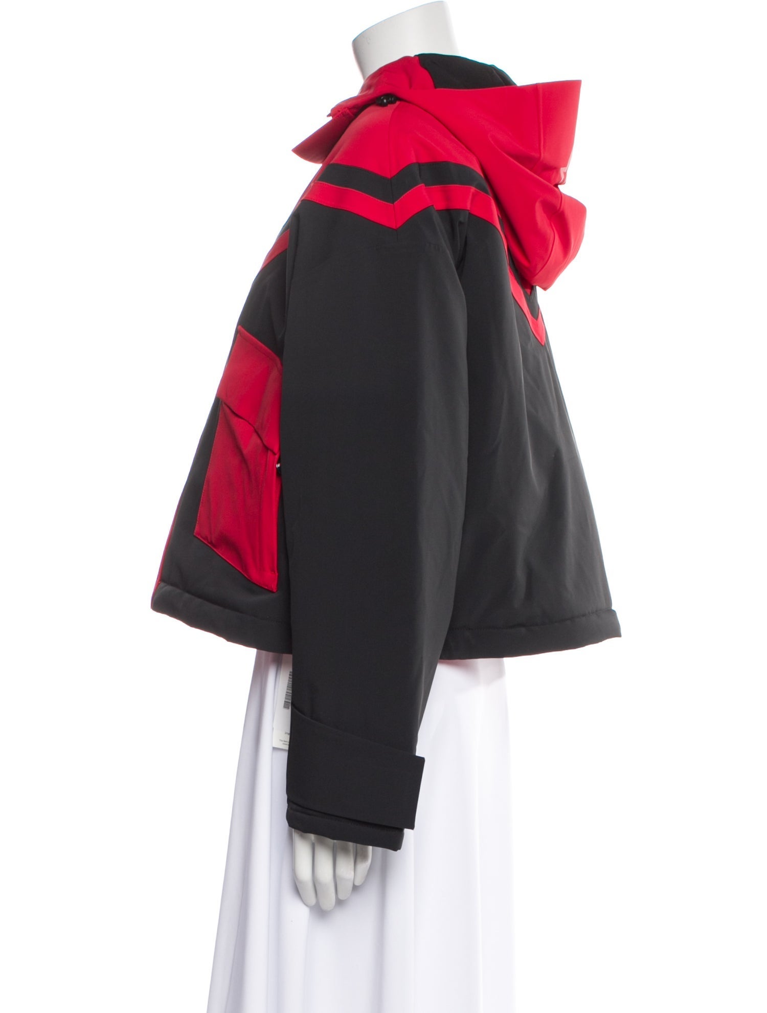 Perfect Moment Colorblock Pattern Evening Jacket