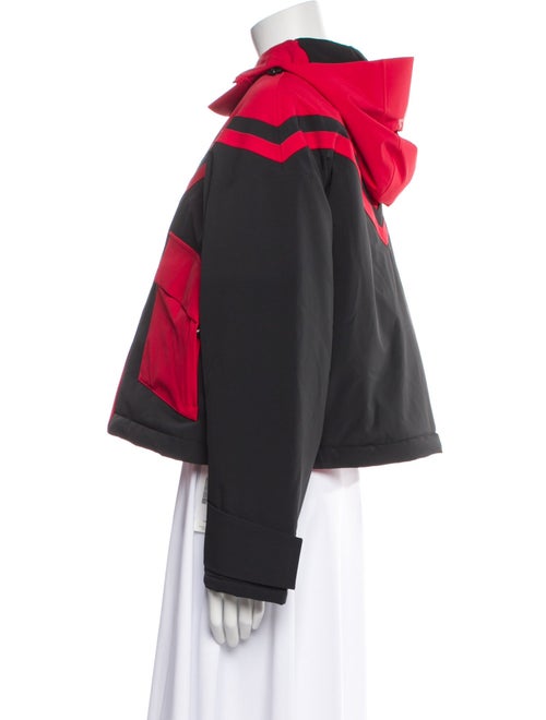 Perfect Moment Colorblock Pattern Evening Jacket