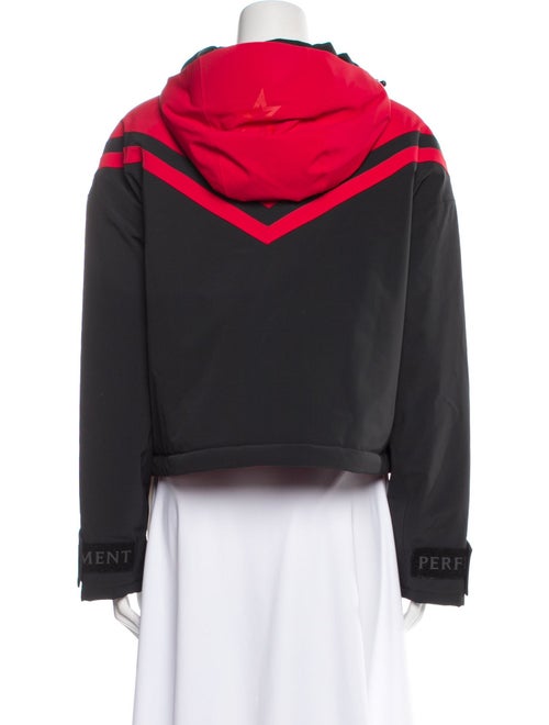 Perfect Moment Colorblock Pattern Evening Jacket