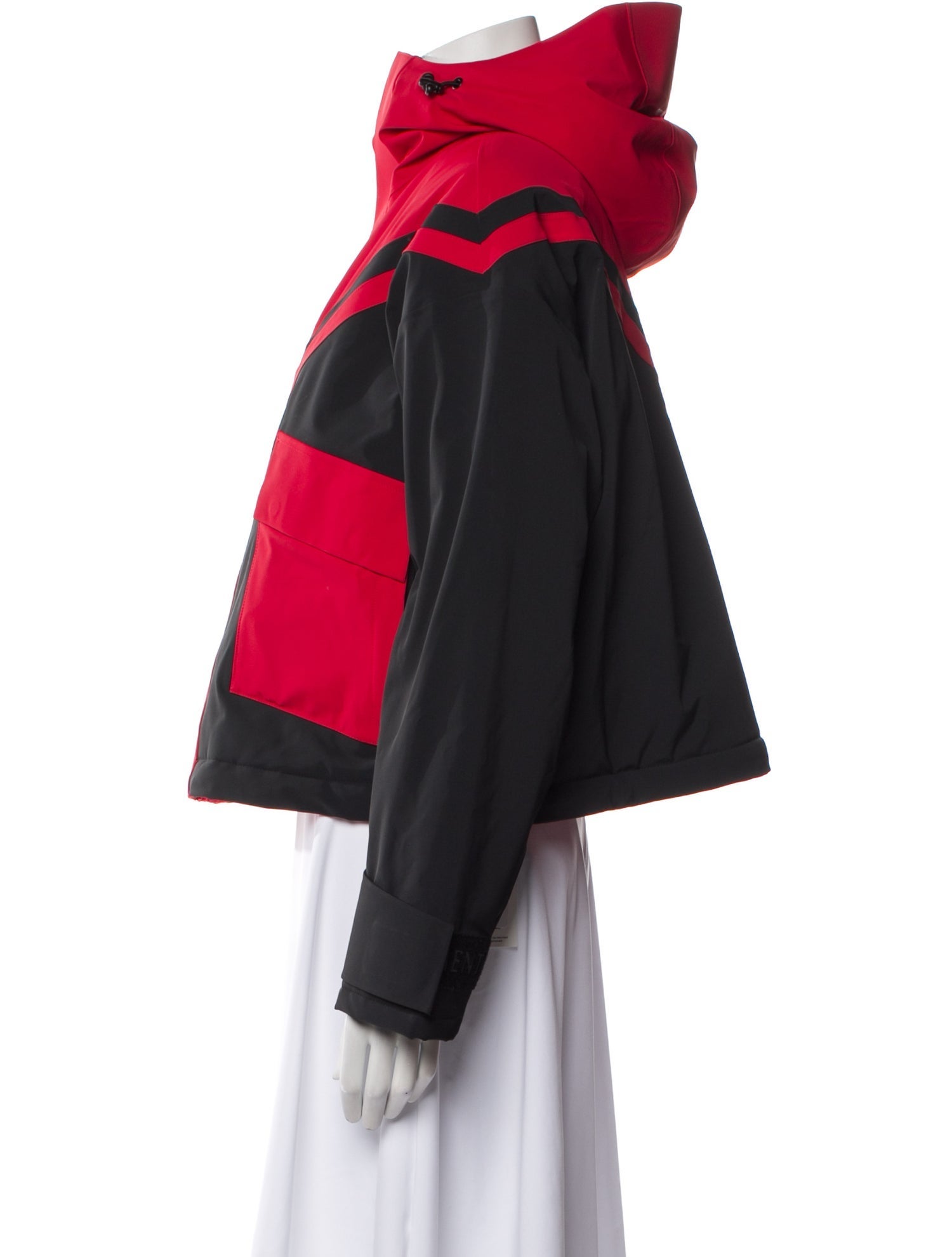 Perfect Moment Colorblock Pattern Evening Jacket