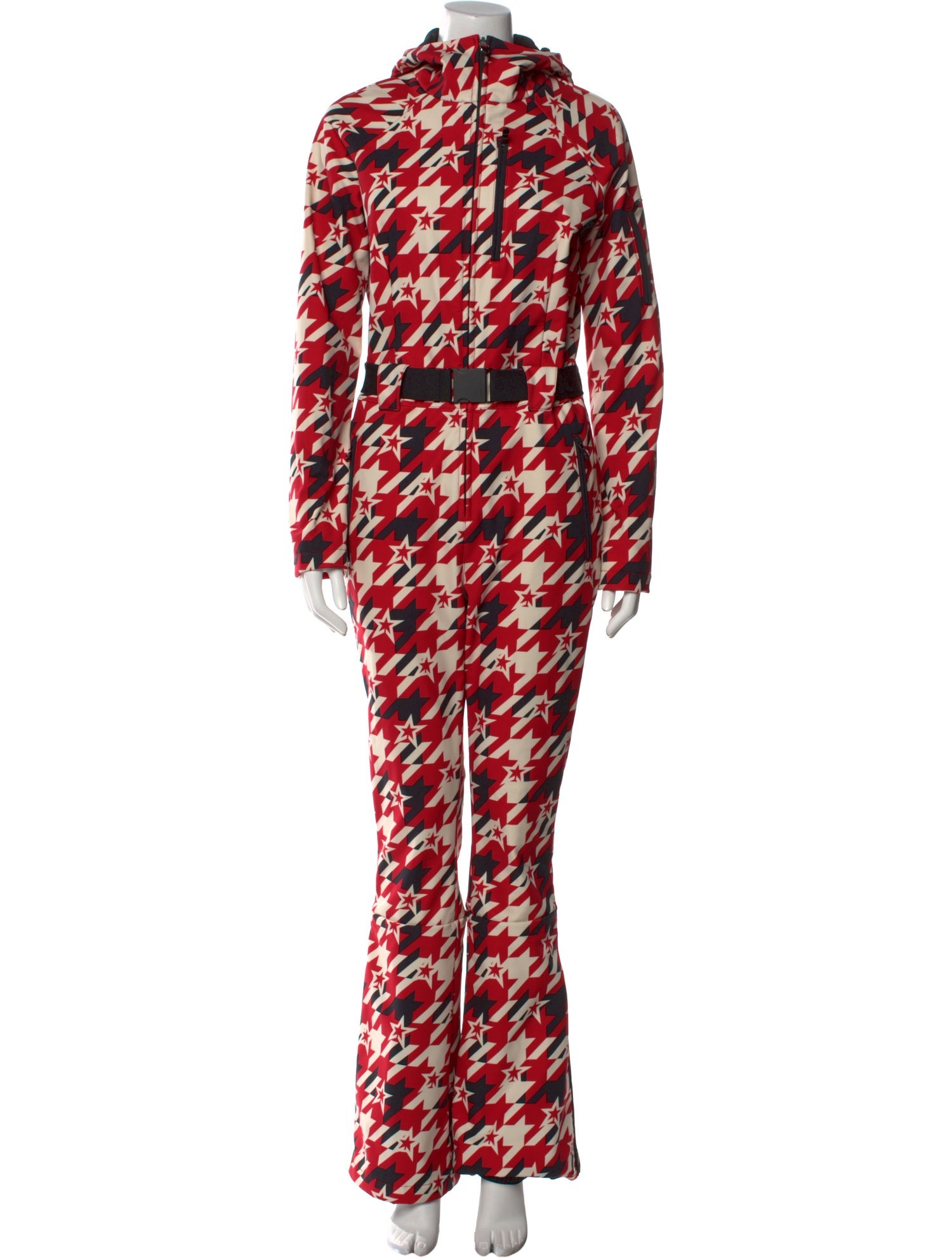Perfect Moment Printed Turtleneck Jumpsuit