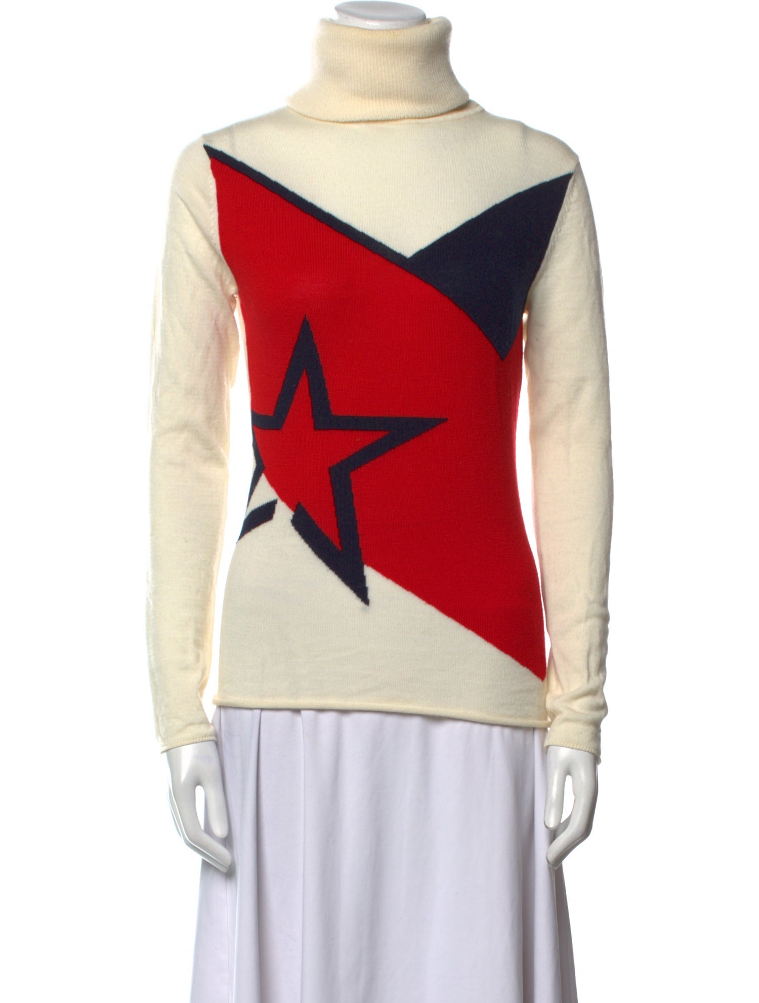 Perfect Moment Merino Wool Printed Sweater