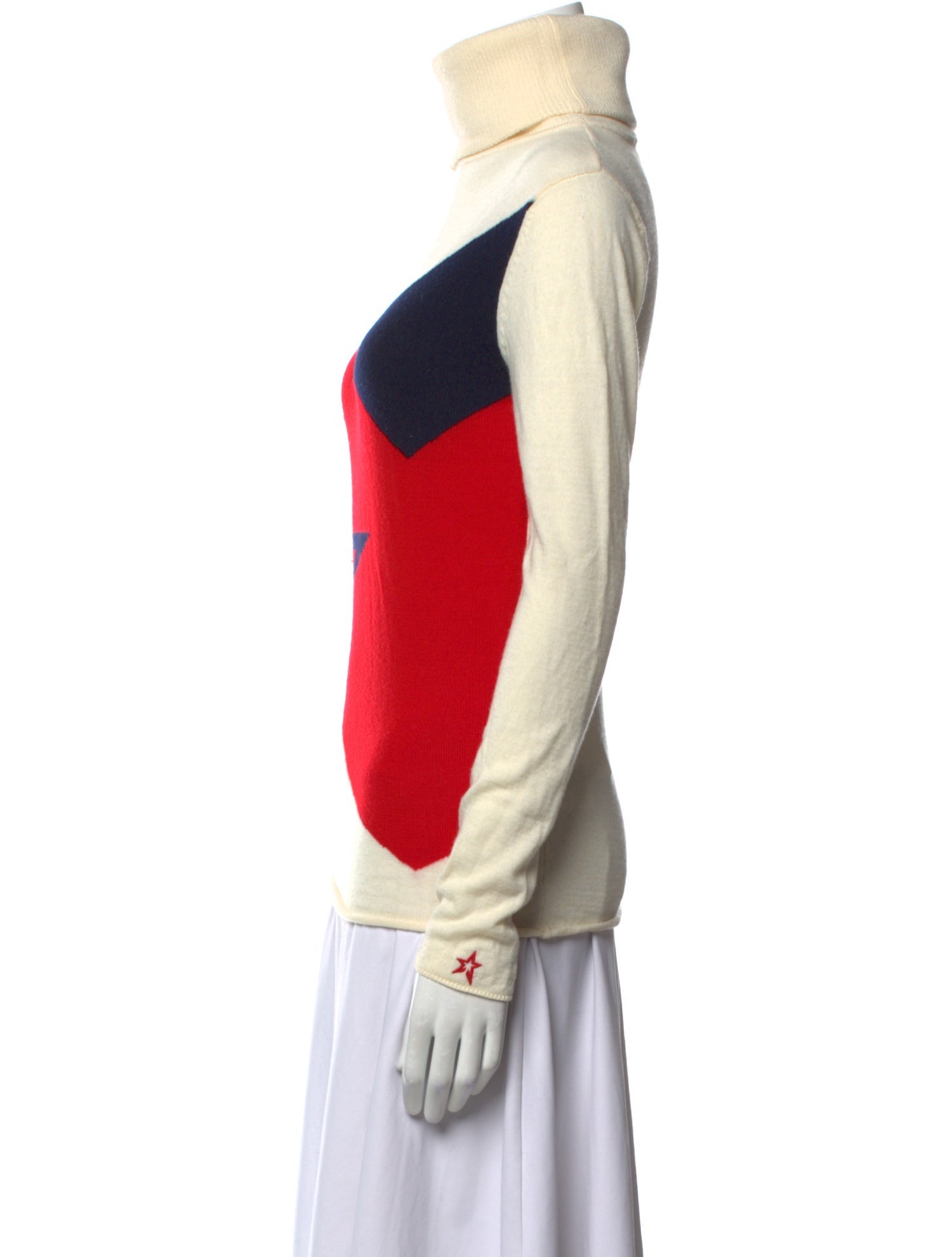 Perfect Moment Merino Wool Printed Sweater