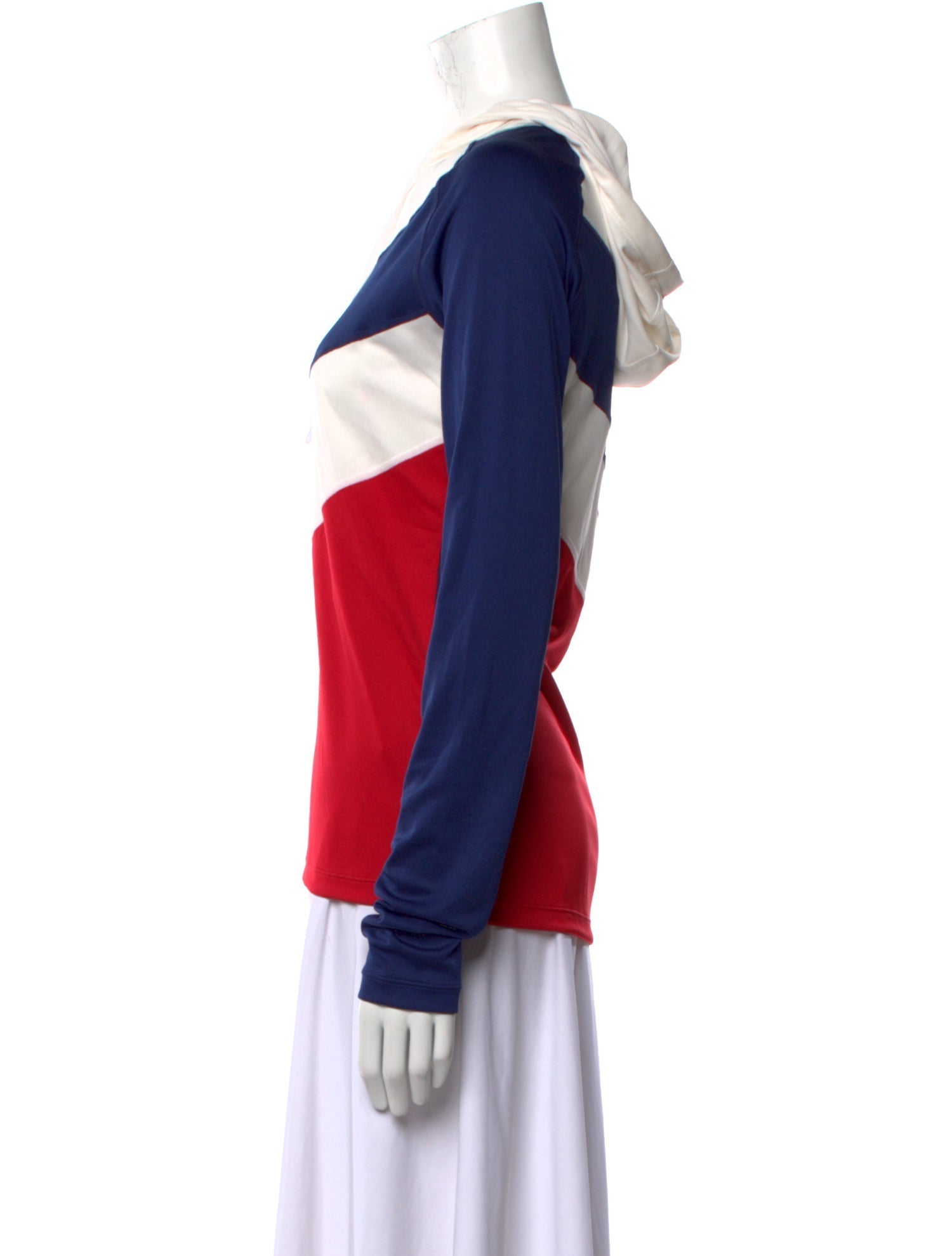 Perfect Moment Striped Crew Neck Sweatshirt