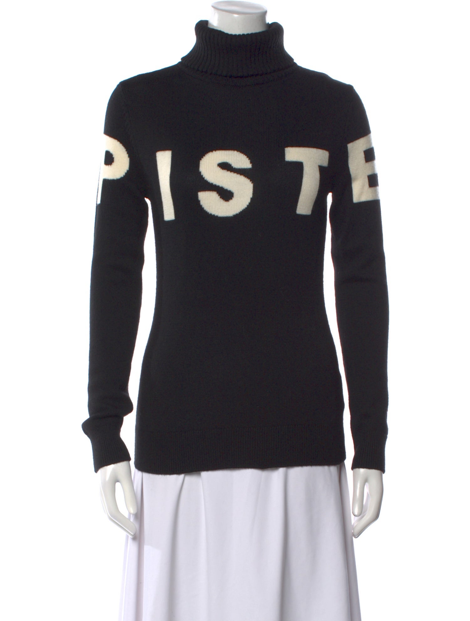 Perfect Moment Merino Wool Graphic Print Sweater