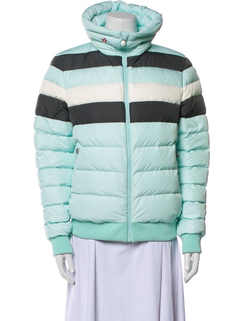 Perfect Moment Striped Down Jacket