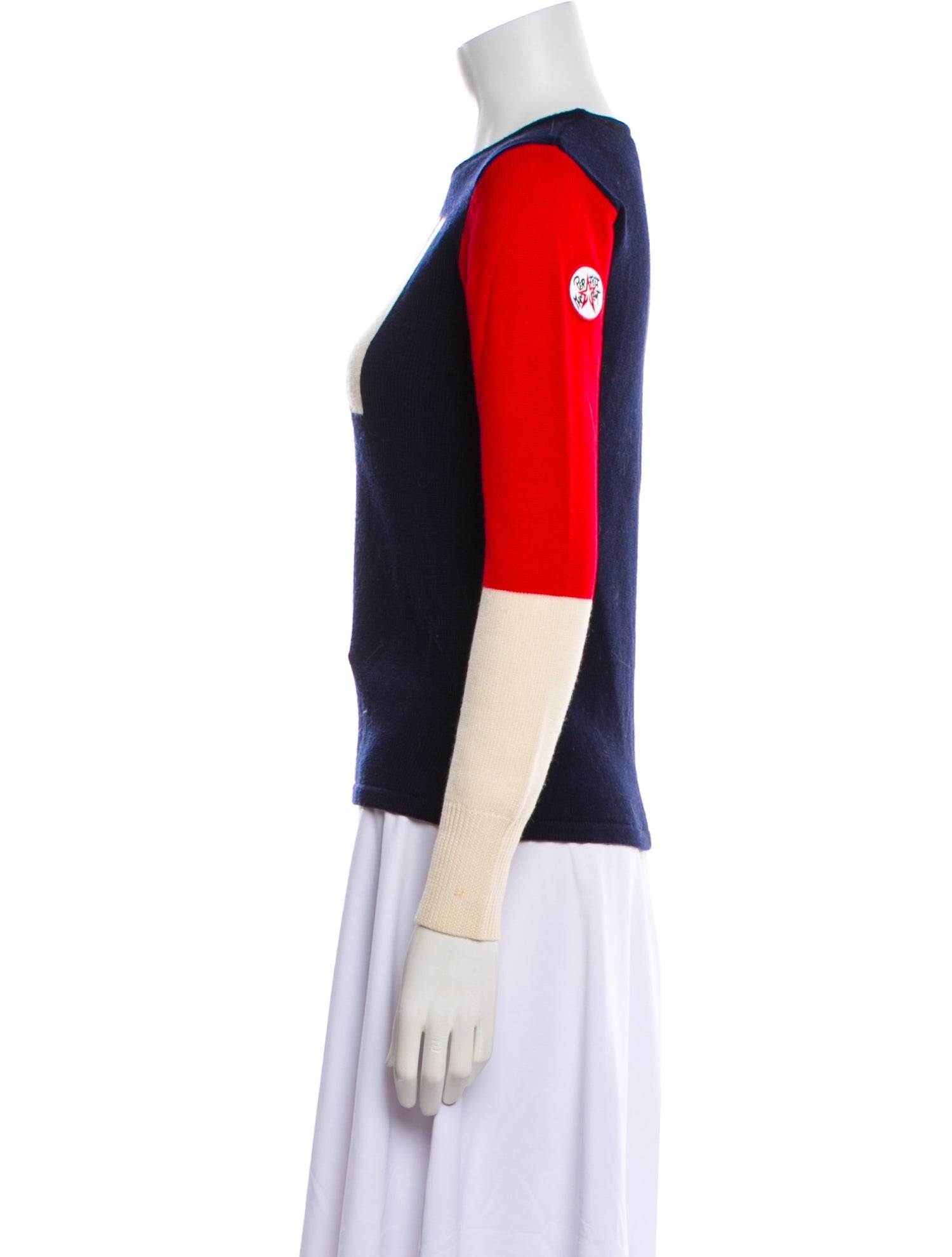 Perfect Moment Merino Wool Graphic Print Sweater