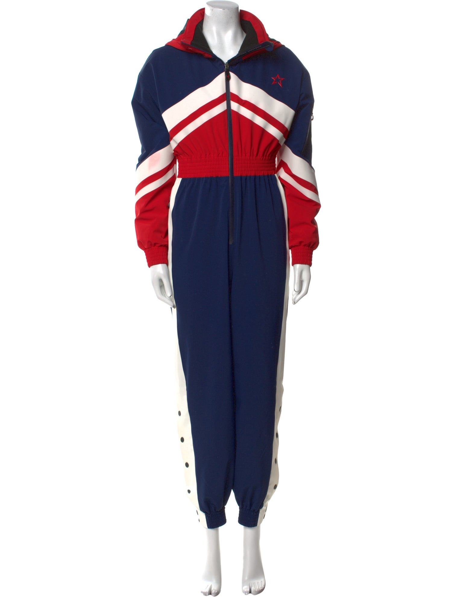 Perfect Moment Colorblock Pattern Jumpsuit