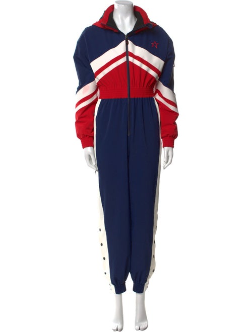 Perfect Moment Colorblock Pattern Jumpsuit