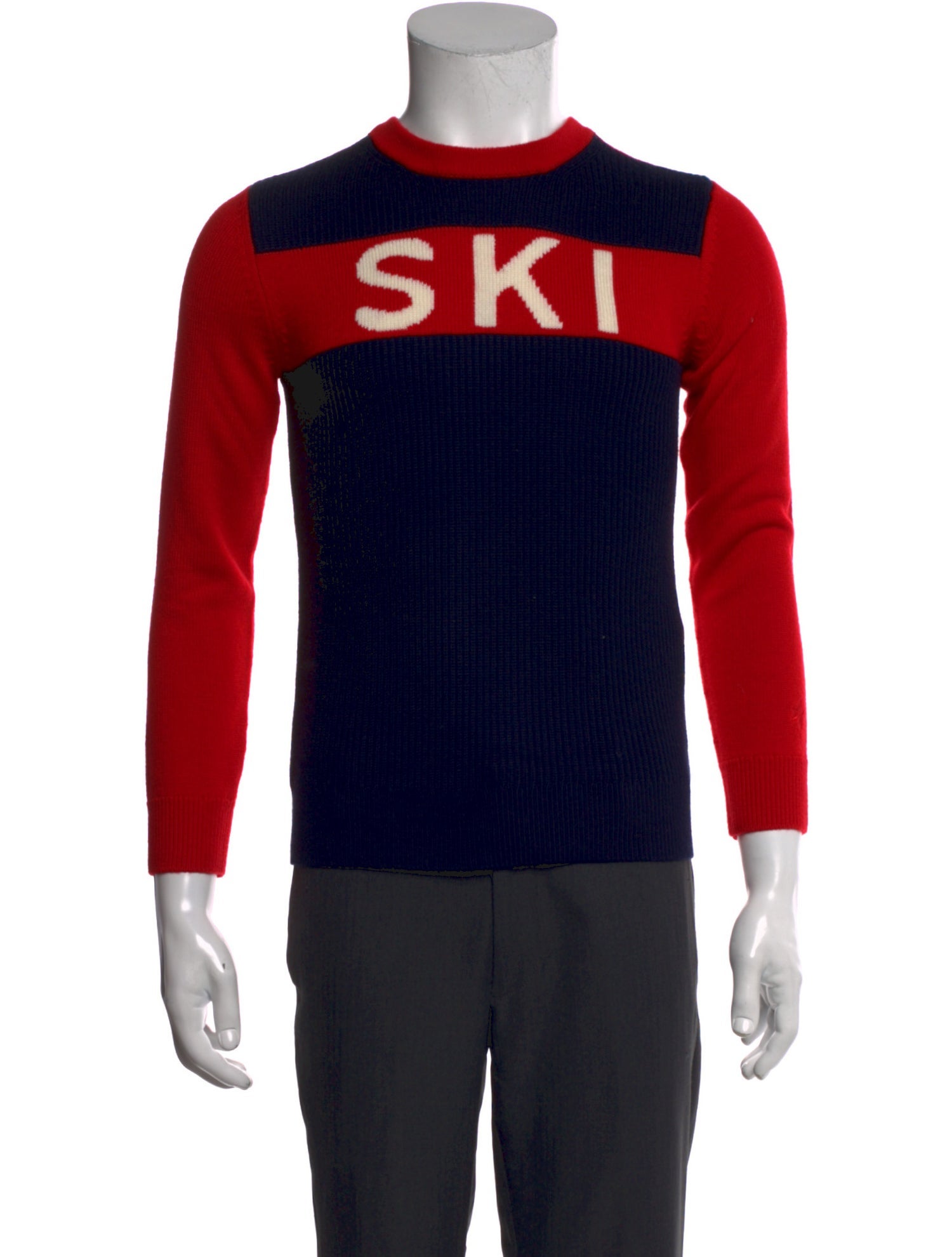 Perfect Moment Merino Wool Graphic Print Pullover