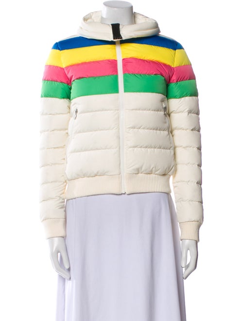 Perfect Moment Striped Down Jacket