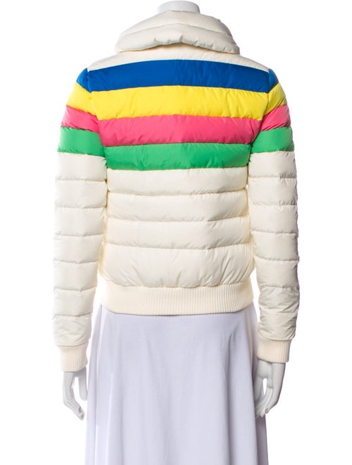 Perfect Moment Striped Down Jacket