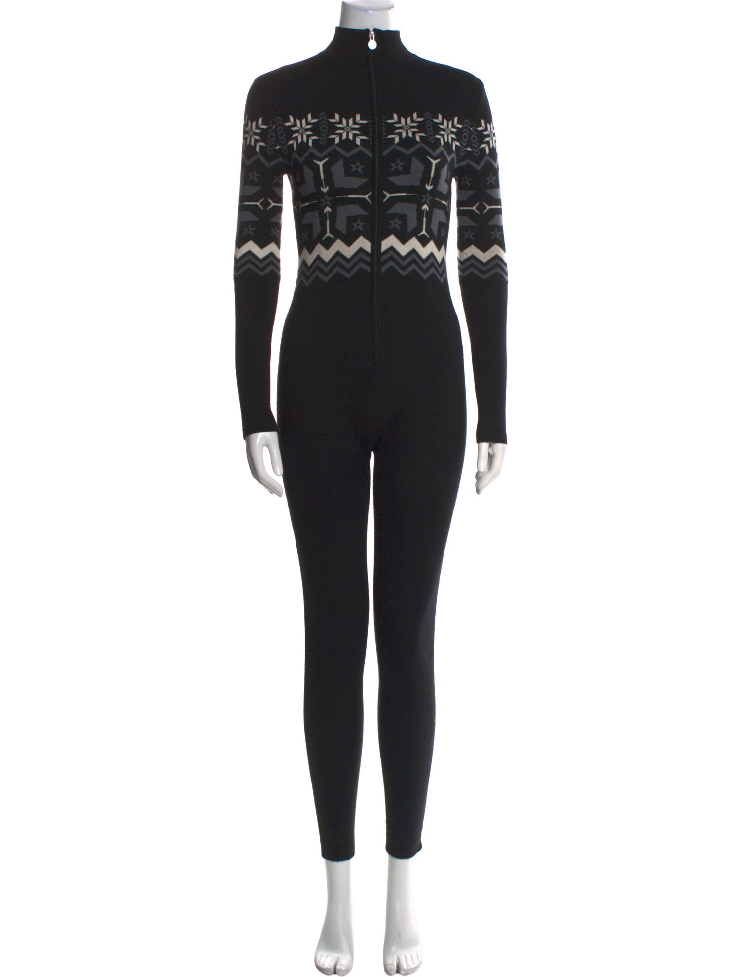 Perfect Moment Printed Mock Neck Jumpsuit